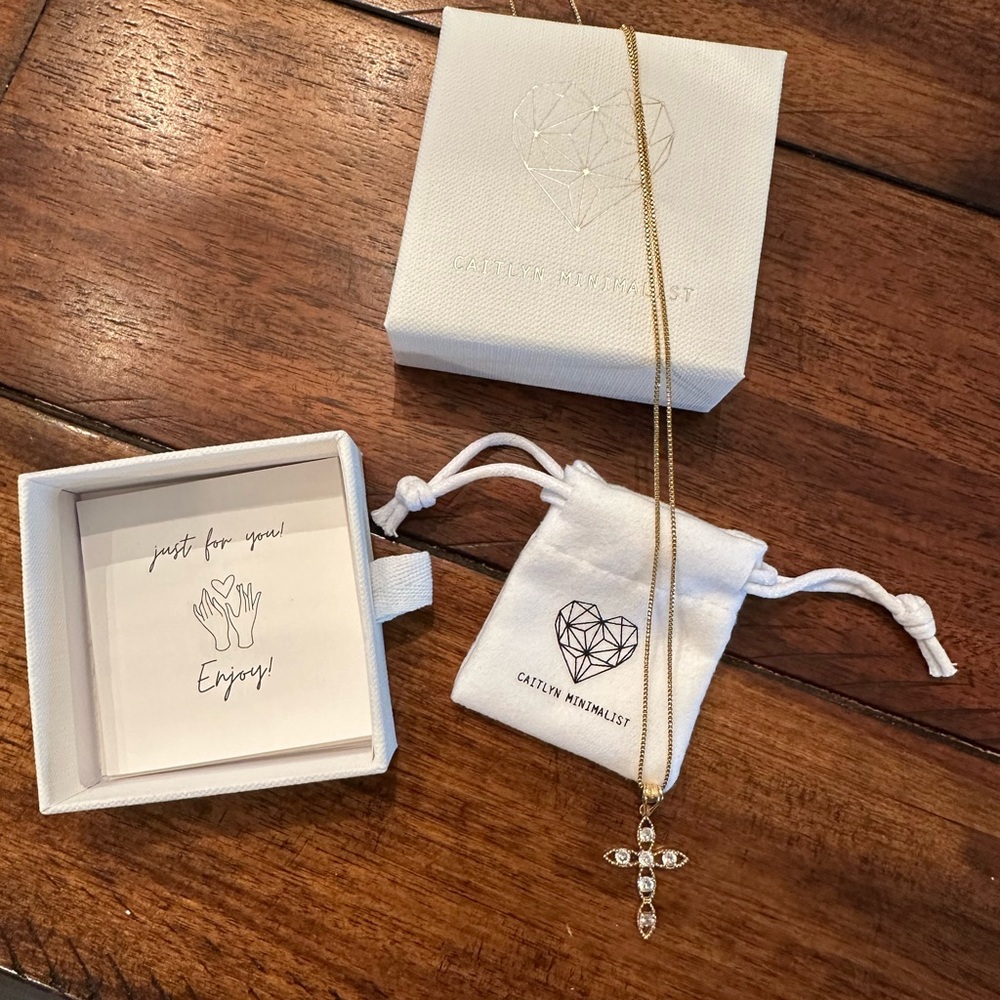 Gold Cross Necklace